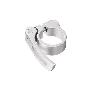Sadelpindklemme Ergotec SCQ-080 �31,8 mm aluminium med Quick Release - s�lv