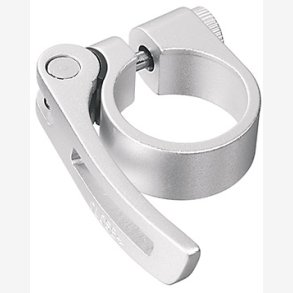 Seattube-Clamp Ergotec SCQ-080 �31.8 aluminum with Quick Release - silver
