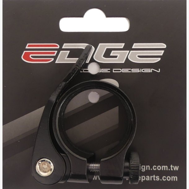 Seattube-Clamp  34.9 Alloy-Black with Quick-Release