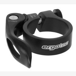 Seattube-Clamp Ergotec SC-0100 �31.8 aluminum with Quick Release - black