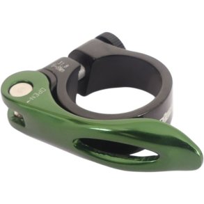 Sadelpindklemme Ergotec SCQ-0100 �31,8 mm aluminium med Quick Release - sort / gr�n