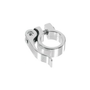 Sadelpindklemme Ergotec SCQ-030 �34,9 mm aluminium med Quick Release - s�lv