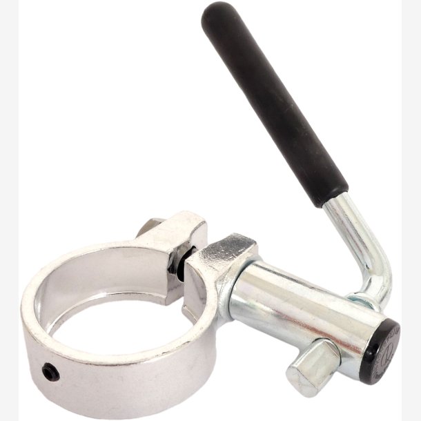 Seatpost clamp Mirage 34.9 with rotary lever for bolt 45mm - silver