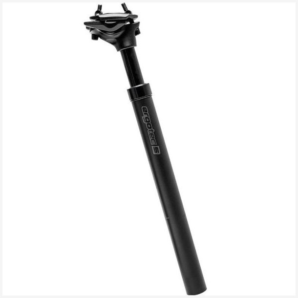 Affjedret sadelpind Ergotec SP-10.0 �27.2 mm / 350 mm 45/100 - sort