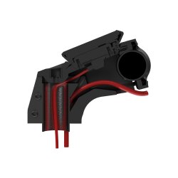 Frempind ahead Ergotec Integra Performance CA 28,6 mm gaffel / 85 mm / 31,8 mm - sort