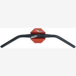 Cykelstyr Ergotec Ladytown �31,8 mm x 620 mm 16 mm stigning - sort sandbl�st