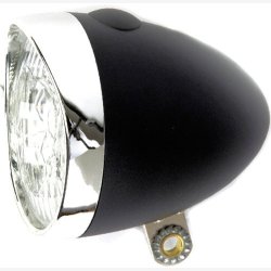 Forlygte IKZI Retro 3x LED - sort
