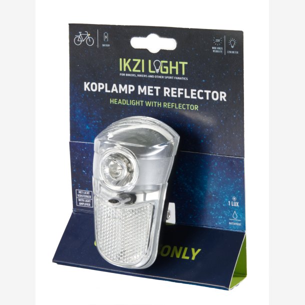 Forlygte IKZI One Eye Only 1W LED p kronebolt