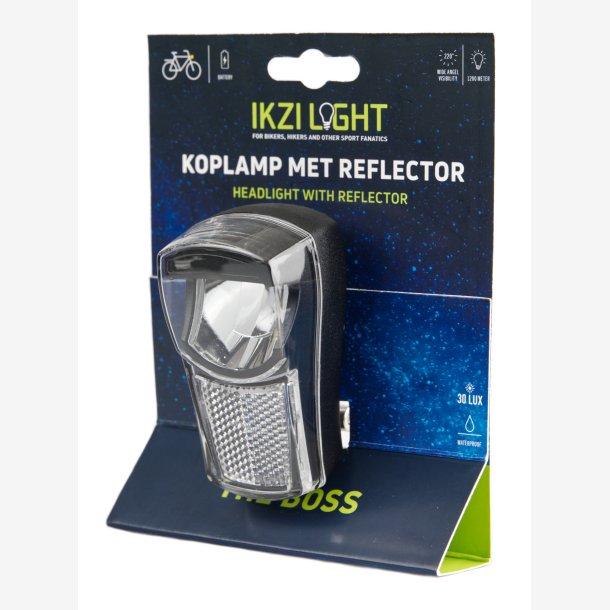 Forlygte IKZI The Boss 1W LED 30 Lux