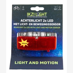 Baglygte IKZI 5x LED med lys- og bevgelsessensor