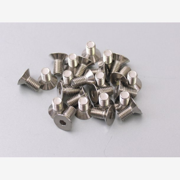 Socket head screw M5 x 10 Bofix stainless steel with countersunk head (25 pieces)