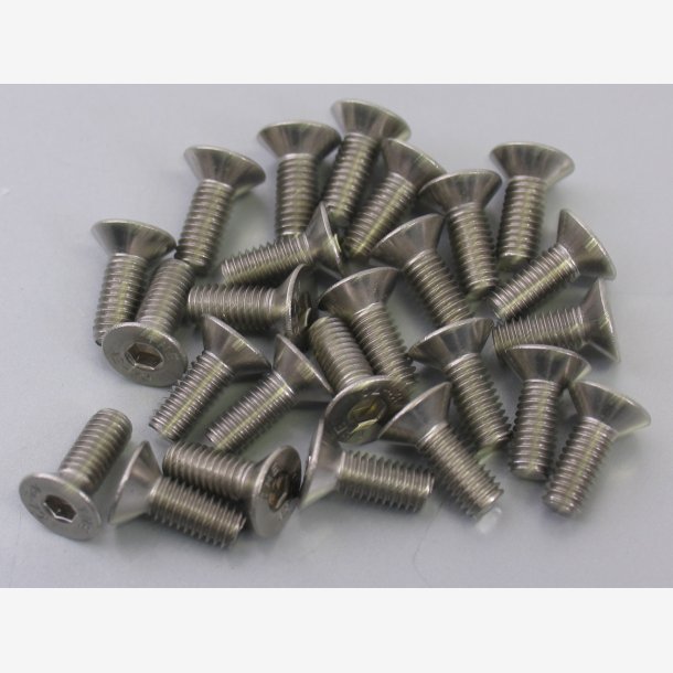 Socket head screw M6 x 16 Bofix stainless steel with countersunk head (25 pieces)