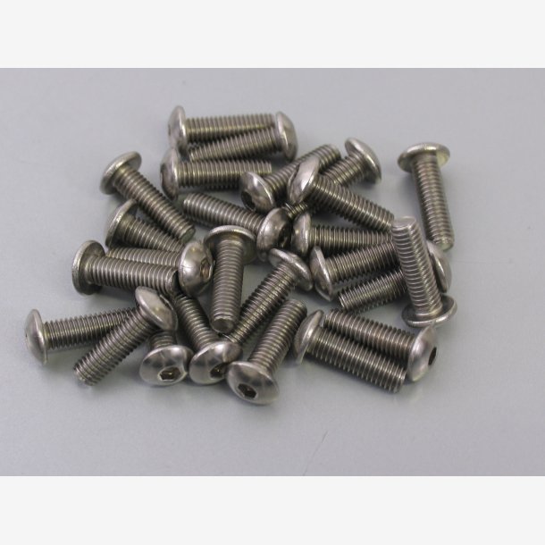 Socket head screw Bofix M5x16 stainless steel with round head (25 pieces)