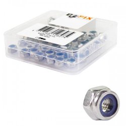 Lock nut M5 stainless steel (50 pieces)