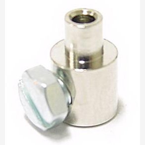 Cross nipple / cable nipple Bofix 7×10mm brass (25 pieces)