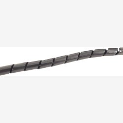 Cable / Frame Protector spiral - 8 mm / 10 meters - black