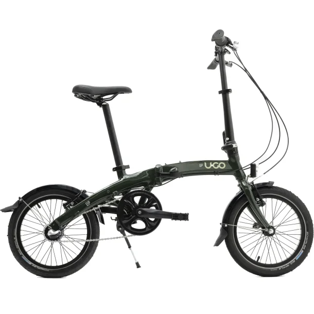 Foldecykel 20" U-Go i3 V-bremse - Nexus 3 speed - mosgrn