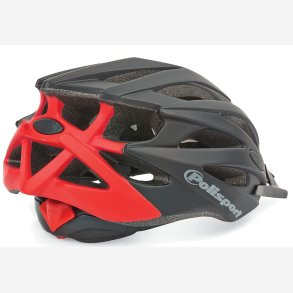 Cykelhjelm Polisport Twig M 55-58 cm - black / matte red