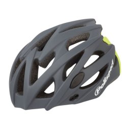 Cykelhjelm Polisport Twig M 55-58 cm - m�rkegr� / gr�ngul