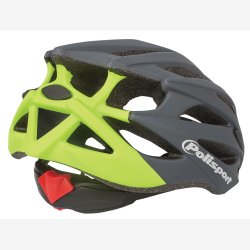 Cykelhjelm Polisport Twig L 58-61 cm - dark grey / fluor yellow