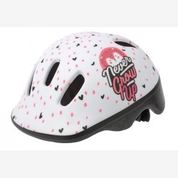 Cykelhjelm til brn Polisport Hoggy XXS 44-48 cm - hvid/lyserd