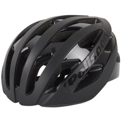 Cykelhjelm Polisport Light Pro L 58-61 cm - matsort/blank sort