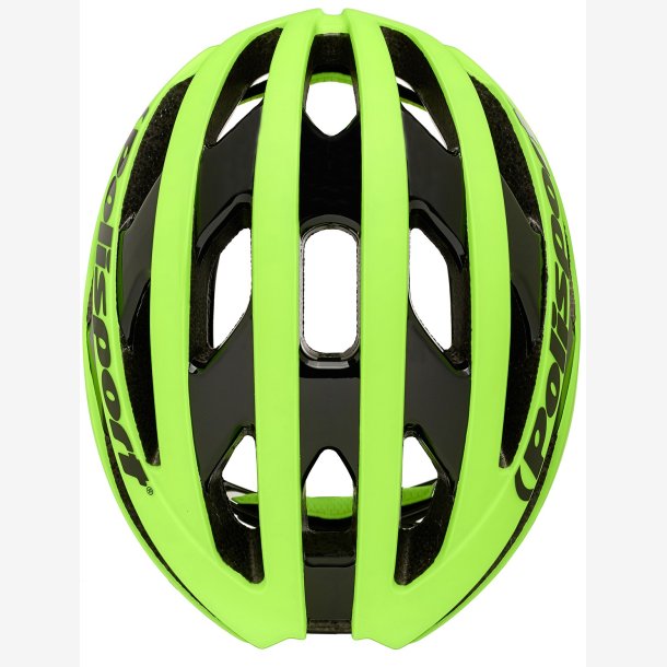 Cykelhjelm Polisport Light Pro L 58-61 cm - neon yellow matte / black gloss