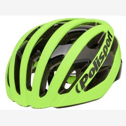 Cykelhjelm Polisport Light Pro L 58-61 cm - neon yellow matte / black gloss