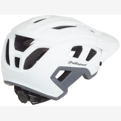 Cykelhjelm Polisport Mountain Pro L 58-61 cm - white / grey
