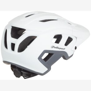 Cykelhjelm Polisport Mountain Pro L 58-61 cm - white / grey
