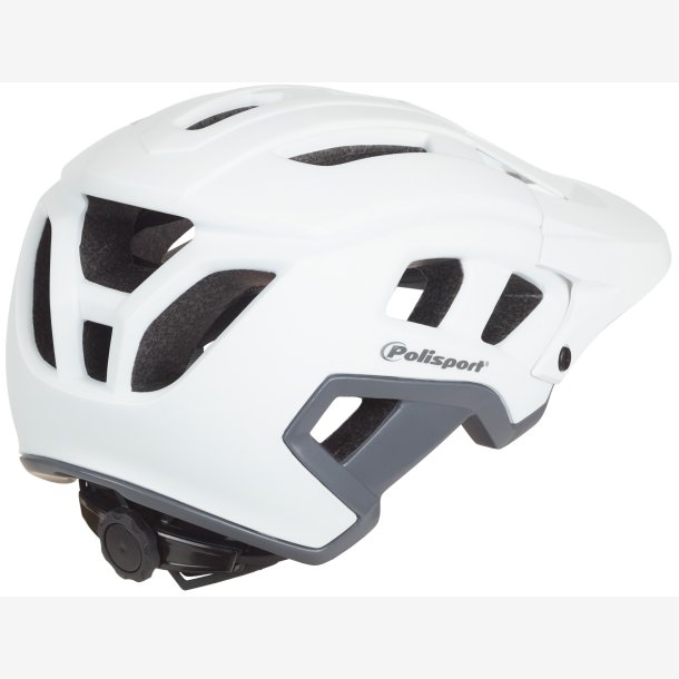 Cykelhjelm Polisport Mountain Pro L 58-61 cm - white / grey