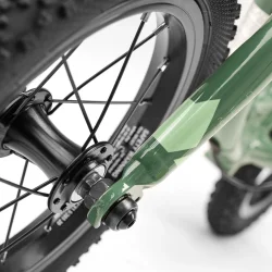 12" balancecykel ACADEMY GRADE 1 olivengrn