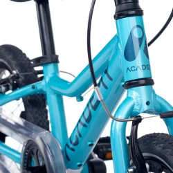 14" letv�gts alu b�rnecykel ACADEMY GRADE 2 Belt - med remtr�k - ocean bl�