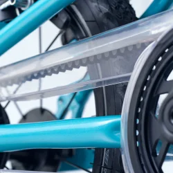 14" letv�gts alu b�rnecykel ACADEMY GRADE 2 Belt - med remtr�k - ocean bl�