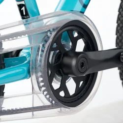 14" letv�gts alu b�rnecykel ACADEMY GRADE 2 Belt - med remtr�k - ocean bl�