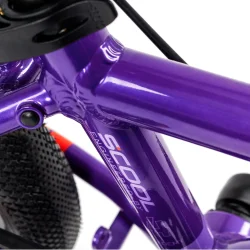 14" letvgts alu brnecykel ACADEMY GRADE 2 Belt - med remtrk - lilla