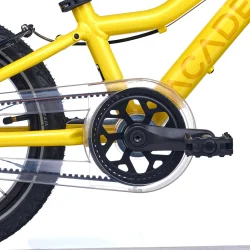 14" letv�gts alu b�rnecykel ACADEMY GRADE 2 Belt - med remtr�k - gul