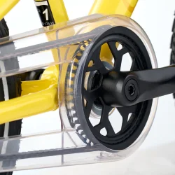 14" letv�gts alu b�rnecykel ACADEMY GRADE 2 Belt - med remtr�k - gul