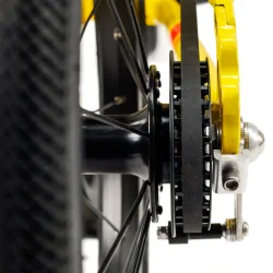 16" letvgts alu brnecykel ACADEMY GRADE 3 Belt - med remtrk - gul