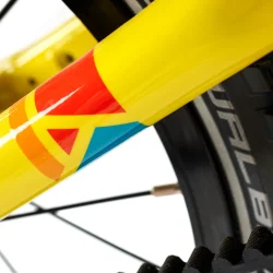 16" letvgts alu brnecykel ACADEMY GRADE 3 Belt - med remtrk - gul