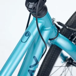 24" letvgts alu cykel 7 gear ACADEMY GRADE 5 belt - med remtrk - Ocean bl