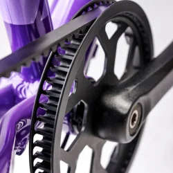 24" letvgts alu cykel 7 gear ACADEMY GRADE 5 belt - med remtrk - lilla