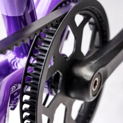 26" letvgts alu cykel 7 gear ACADEMY GRADE 6 Belt - med remtrk - lilla