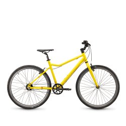 26" letvgts alu cykel 7 gear ACADEMY GRADE 6 Belt - med remtrk - gul