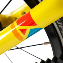 26" letvgts alu cykel 7 gear ACADEMY GRADE 6 Belt - med remtrk - gul