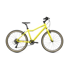 24 tommer letv�gts cykel i aluminium 7 gear gul