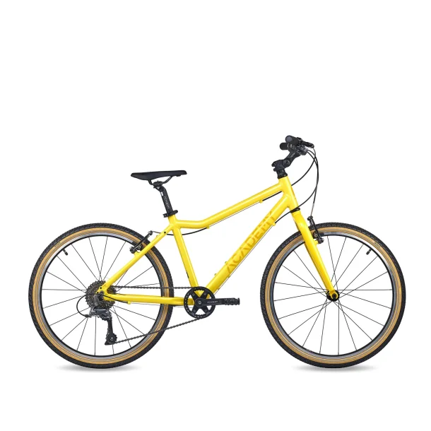 24" letv�gts alu cykel ACADEMY GRADE 5 7-gear - gul