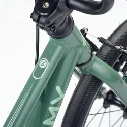 16" letvgts alu brnecykel ACADEMY GRADE 3 Belt - med remtrk - oliven grn