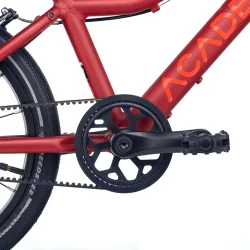 16" letvgts alu brnecykel ACADEMY GRADE 3 Belt - med remtrk - rd