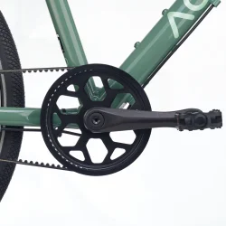 24" letvgts alu cykel 7 gear ACADEMY GRADE 5 belt - med remtrk - oliven grn